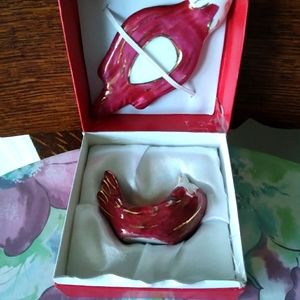 Porcelain Bird Chopstick Rest